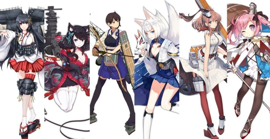 『艦隊これくしょん（艦これ）』『アズールレーン（アズレン）』キャラ比較！外見的特徴の違いからみる艦娘たちの魅力【戦艦・空母編】