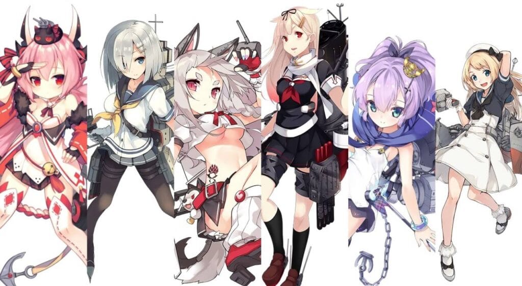 『艦隊これくしょん（艦これ）』『アズールレーン（アズレン）』キャラ比較！外見的特徴の違いからみる艦娘たちの魅力【駆逐艦編】