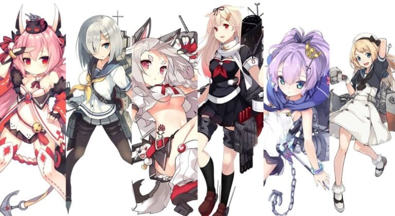 『艦隊これくしょん（艦これ）』『アズールレーン（アズレン）』キャラ比較！外見的特徴の違いからみる艦娘たちの魅力【駆逐艦編】
