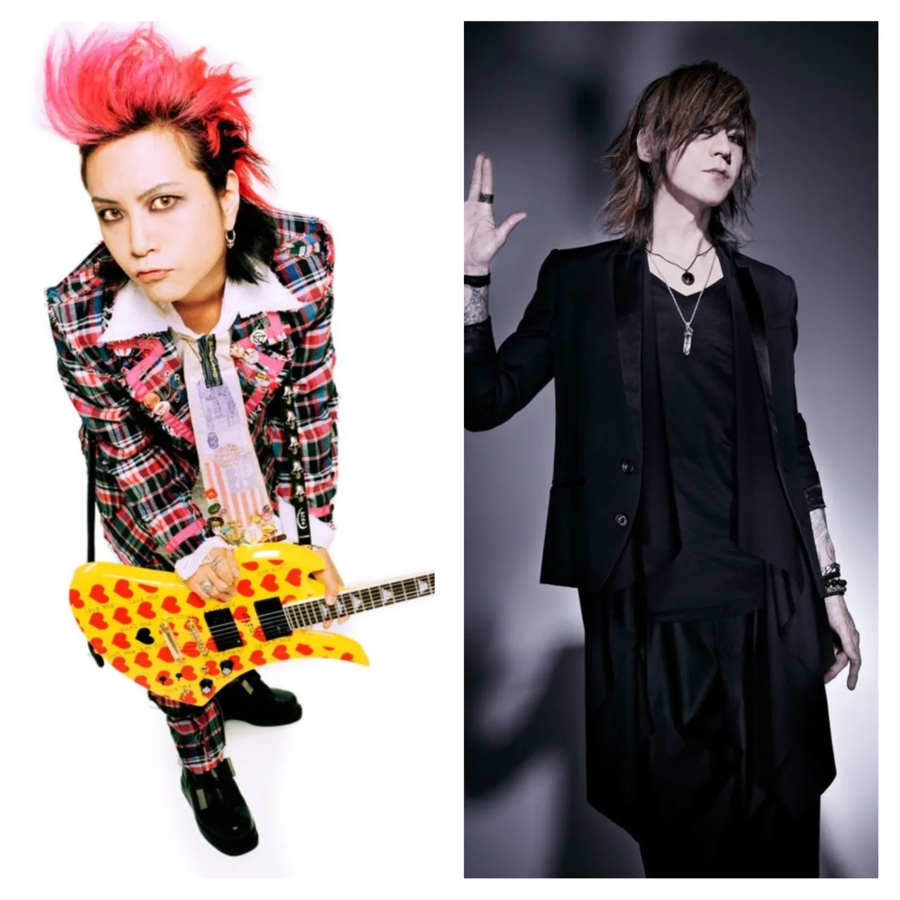 hideさん、SUGIZO さんの直筆サイン