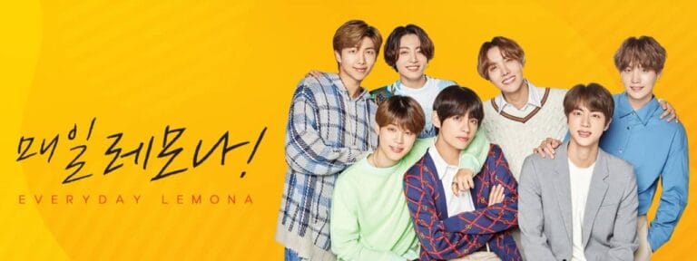 【BTS x LEMONA】韓国の国民的ビタミン剤がBTSとコラボ！可愛いハート缶に胸キュン！！