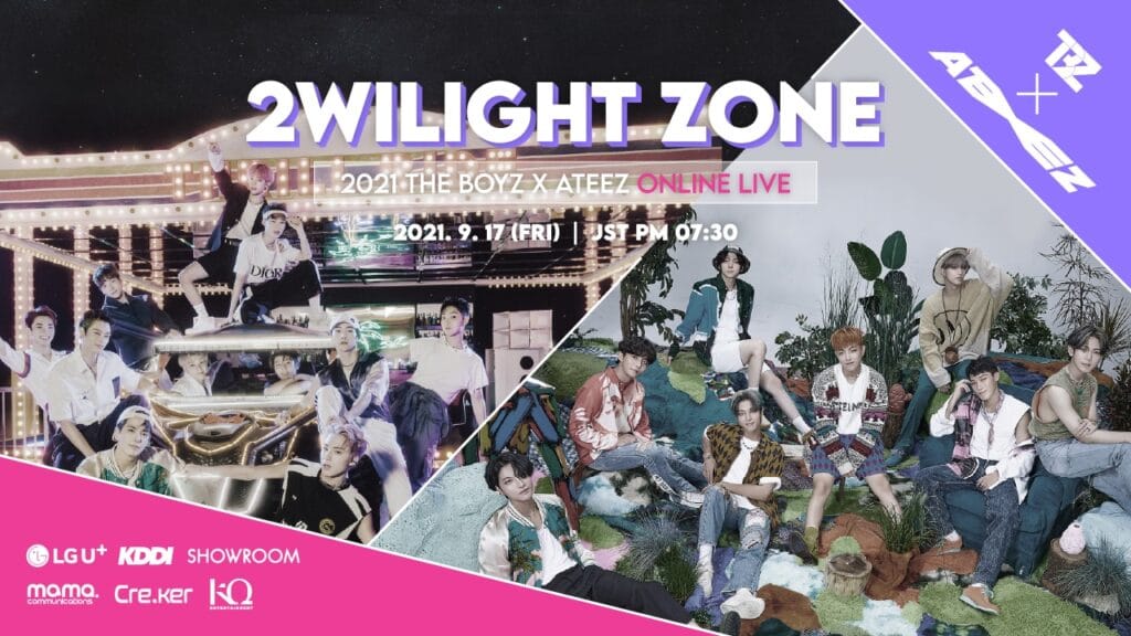 THE BOYZ × ATEEZ オンラインライブが日韓同時生配信！新曲披露も