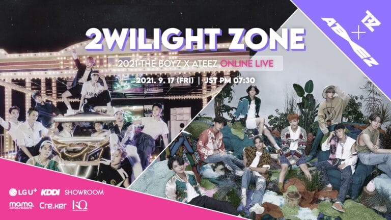 THE BOYZ × ATEEZ オンラインライブが日韓同時生配信！新曲披露も