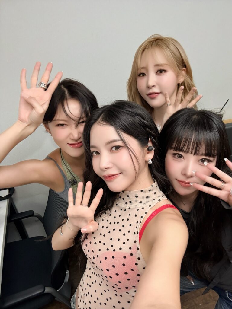 MAMAMOO、熊本地震の被災地へ日本語の直筆メッセージを公開