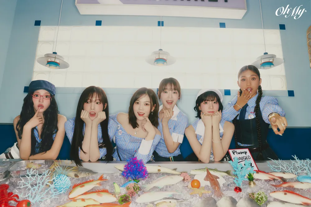 oh my girlの団体写真
